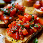 Easy Tomato Bruschetta