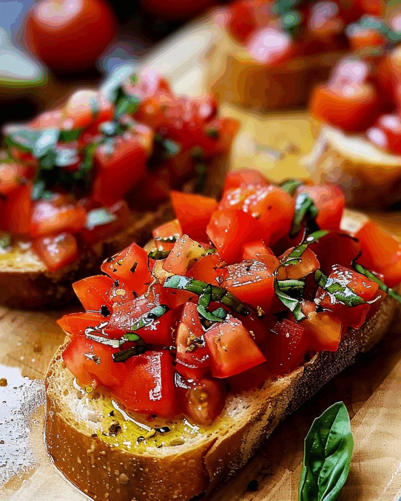 Easy Tomato Bruschetta