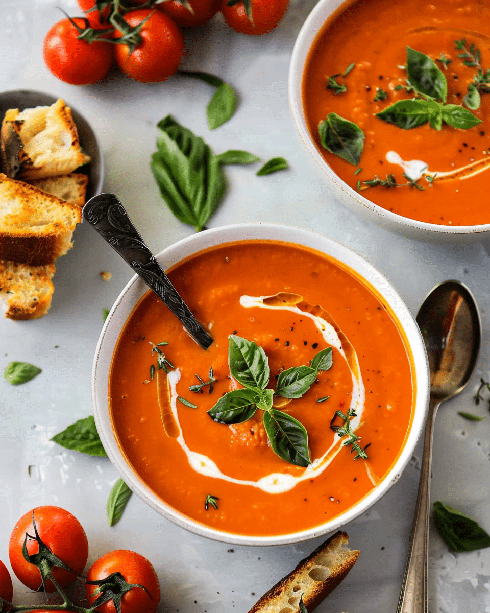 Easy Roasted Tomato Soup