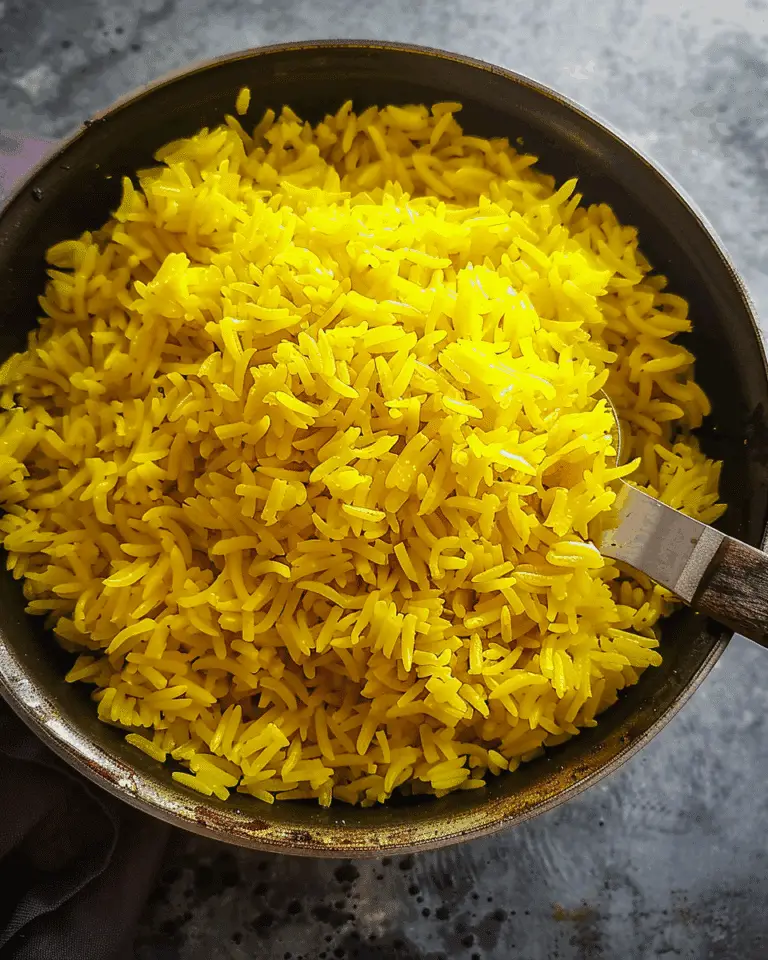 Turmeric Rice – A Golden Side Dish Full of Flavor