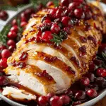Cranberry Orange Glazed Turkey Breast