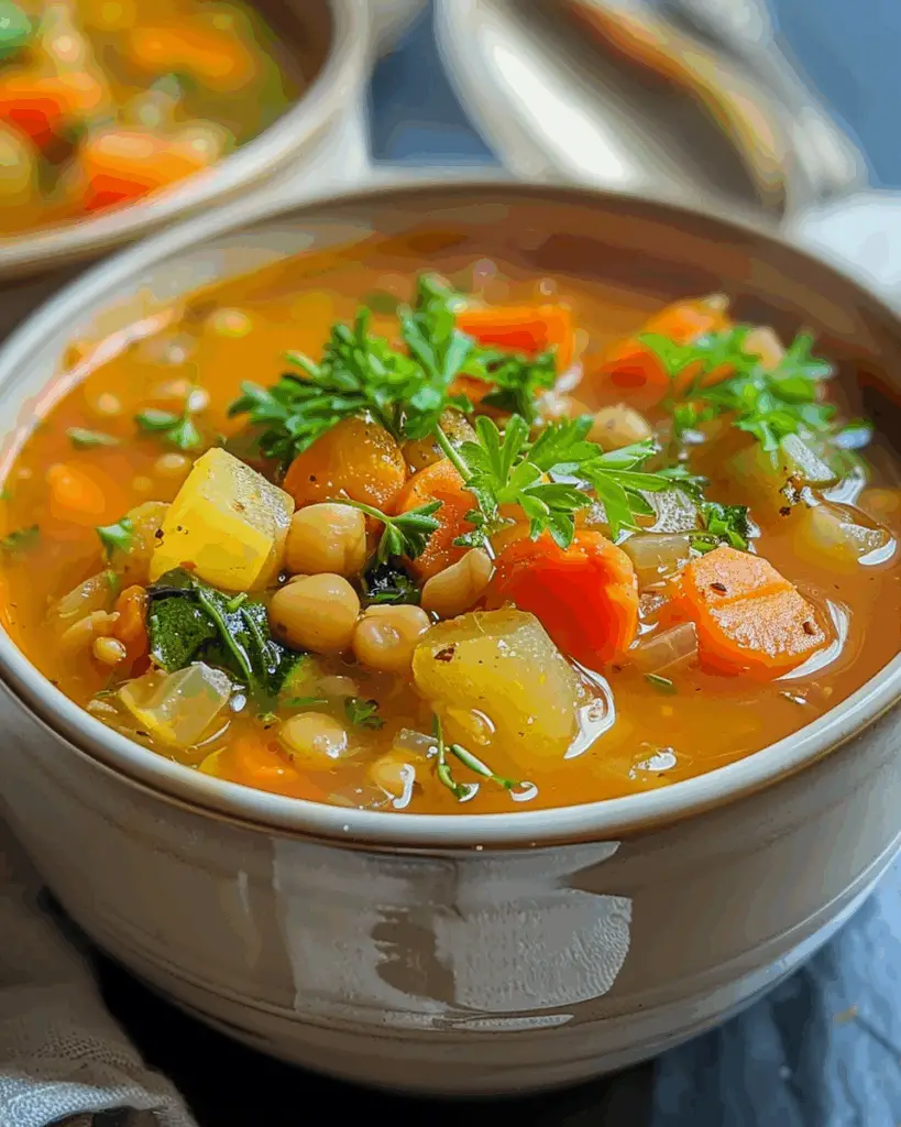 High Protein Vegetable Soup Recipe
