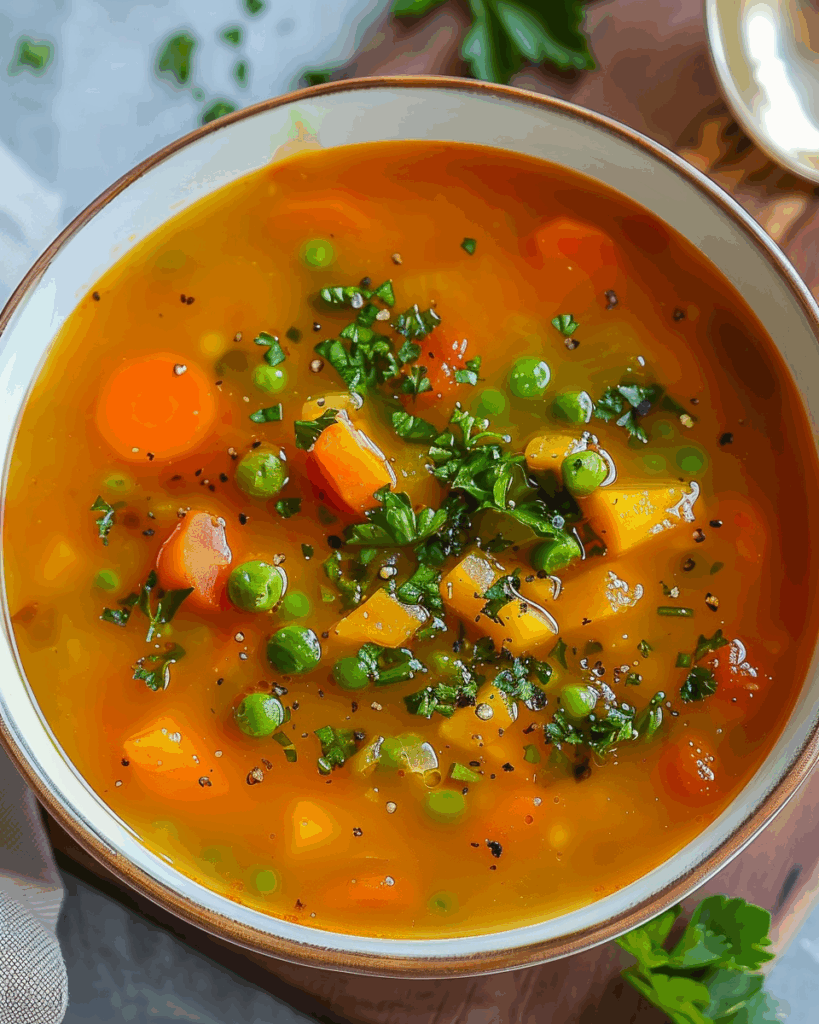 Easy & Hearty Vegetable Soup
