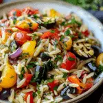 Roasted Vegetable Orzo