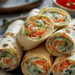 Vegetable Tortilla Roll-Ups