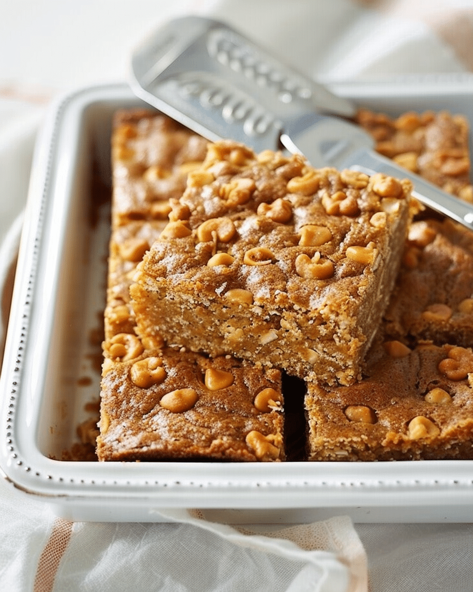Butterscotch Zucchini Bars