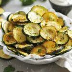 Air Fryer Zucchini Chips