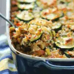 Cheesy Vegetable Rice Casserole