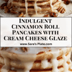 Cinnamon Roll Pancakes Recipe