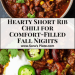 Short Rib Chili Recipe