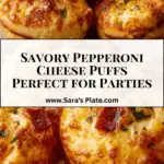 Pepperoni Cheese Puffs Recipe