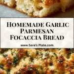 Garlic Parmesan Focaccia Bread Recipe