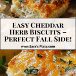 Savory Cheddar Herb Biscuits Recipe