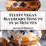 Vegan Blueberry Donuts Recipe