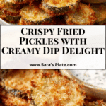 Crispy Fried Pickles with Dipping Sauce Recipe