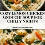 Creamy Winter Lemon Chicken Gnocchi Soup Recipe