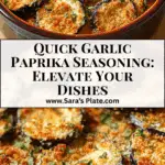 Simple Garlic Paprika Seasoning Recipe