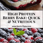 High Protein Triple Berry Bake Recipe