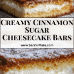 Cinnamon Sugar Cheesecake Bars Recipe