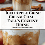 Iced Apple Crisp Cream Chai Recipe