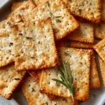 Savory Almond Flour Crackers
