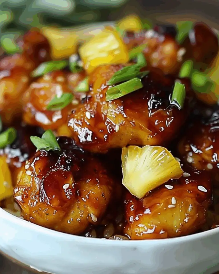 Baked Pineapple Chicken (Sweet, Savory & Easy)