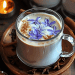 Soothing Butterfly Pea Flower Moon Milk Tea