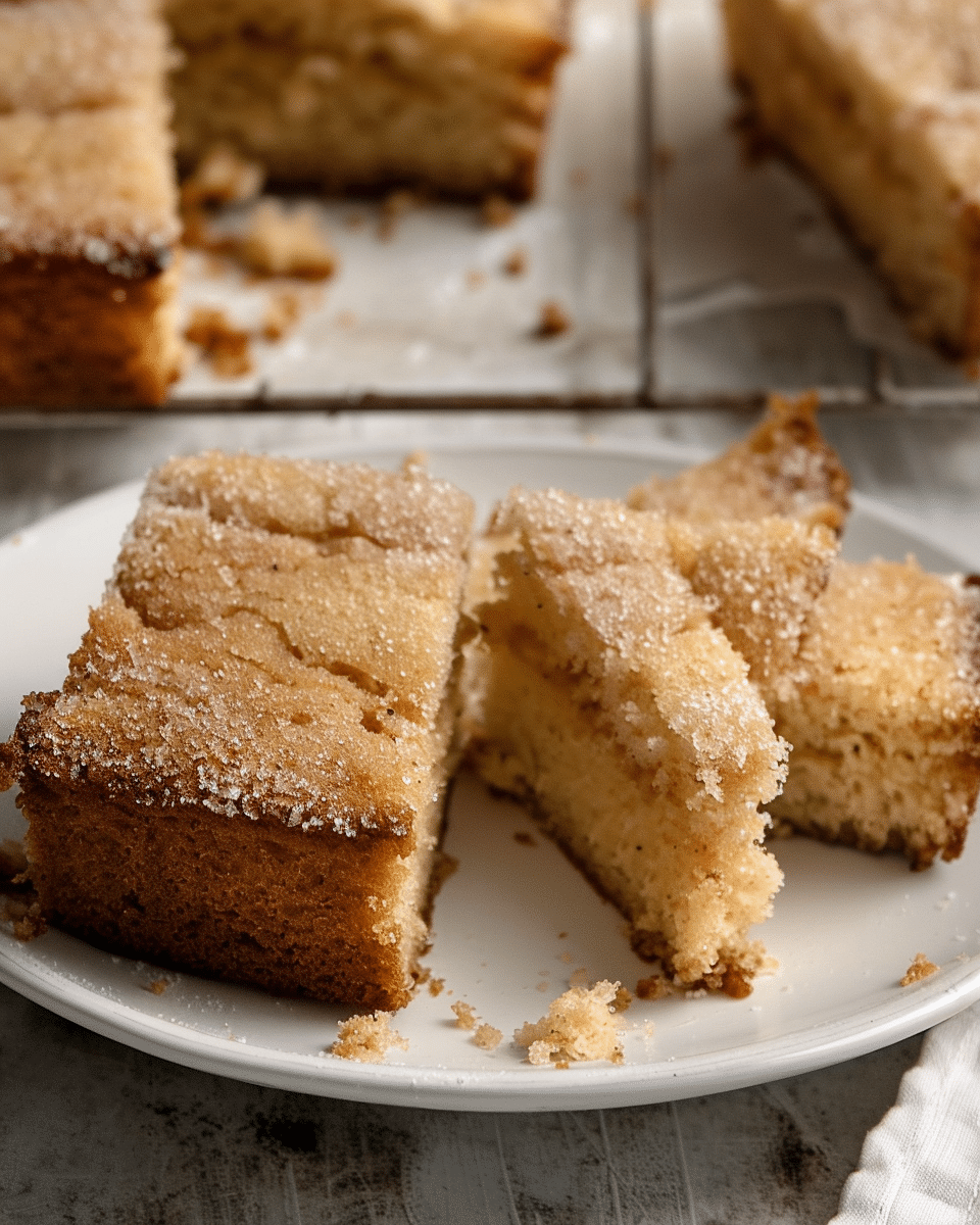 Cardamom Cinnamon Butter Cake