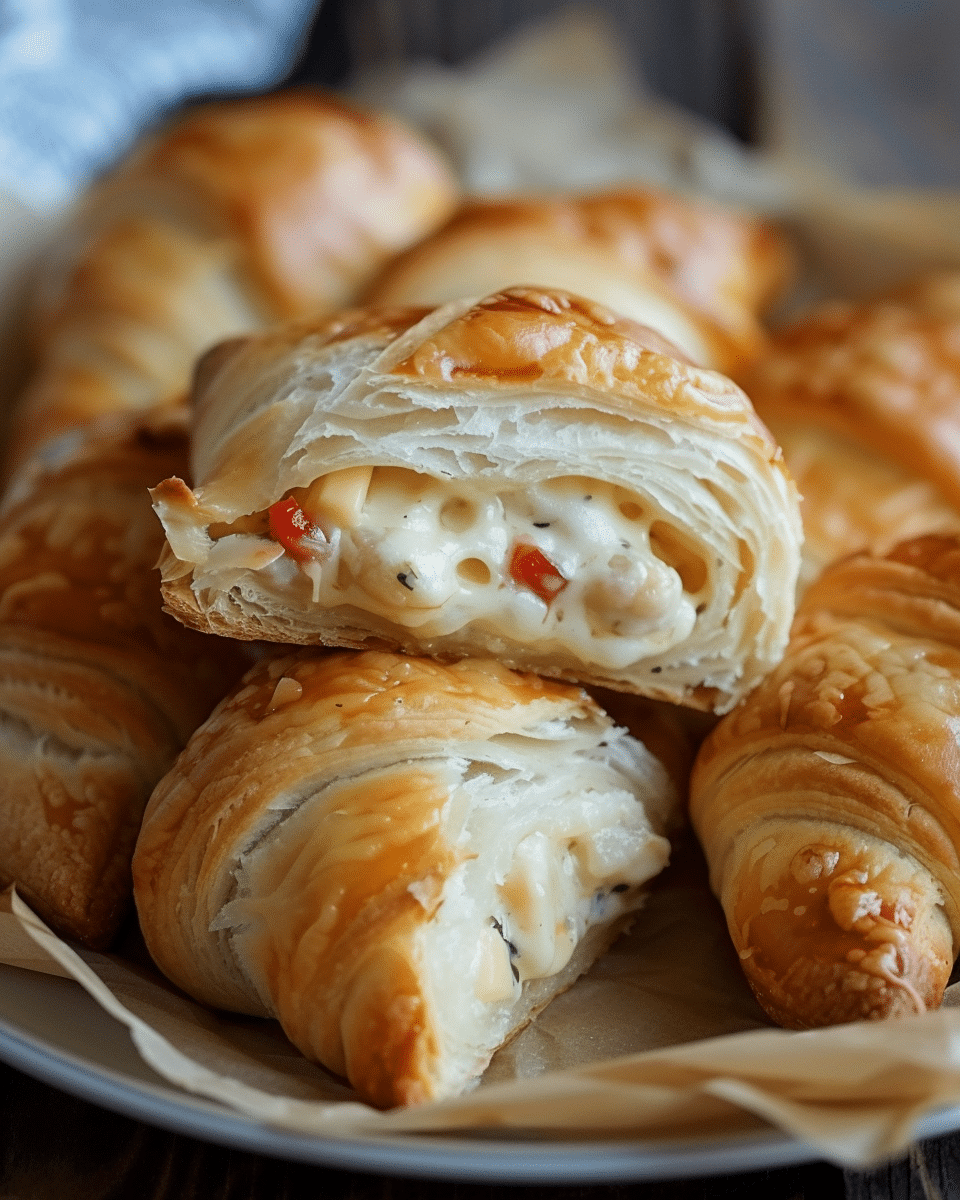 Creamy Chicken Sausage Pinwheels
