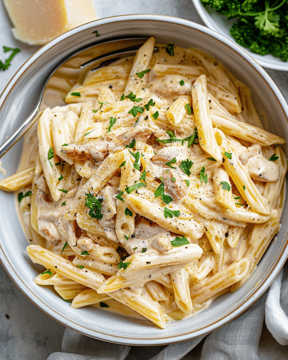 Slow Cooker Cajun Chicken Pasta