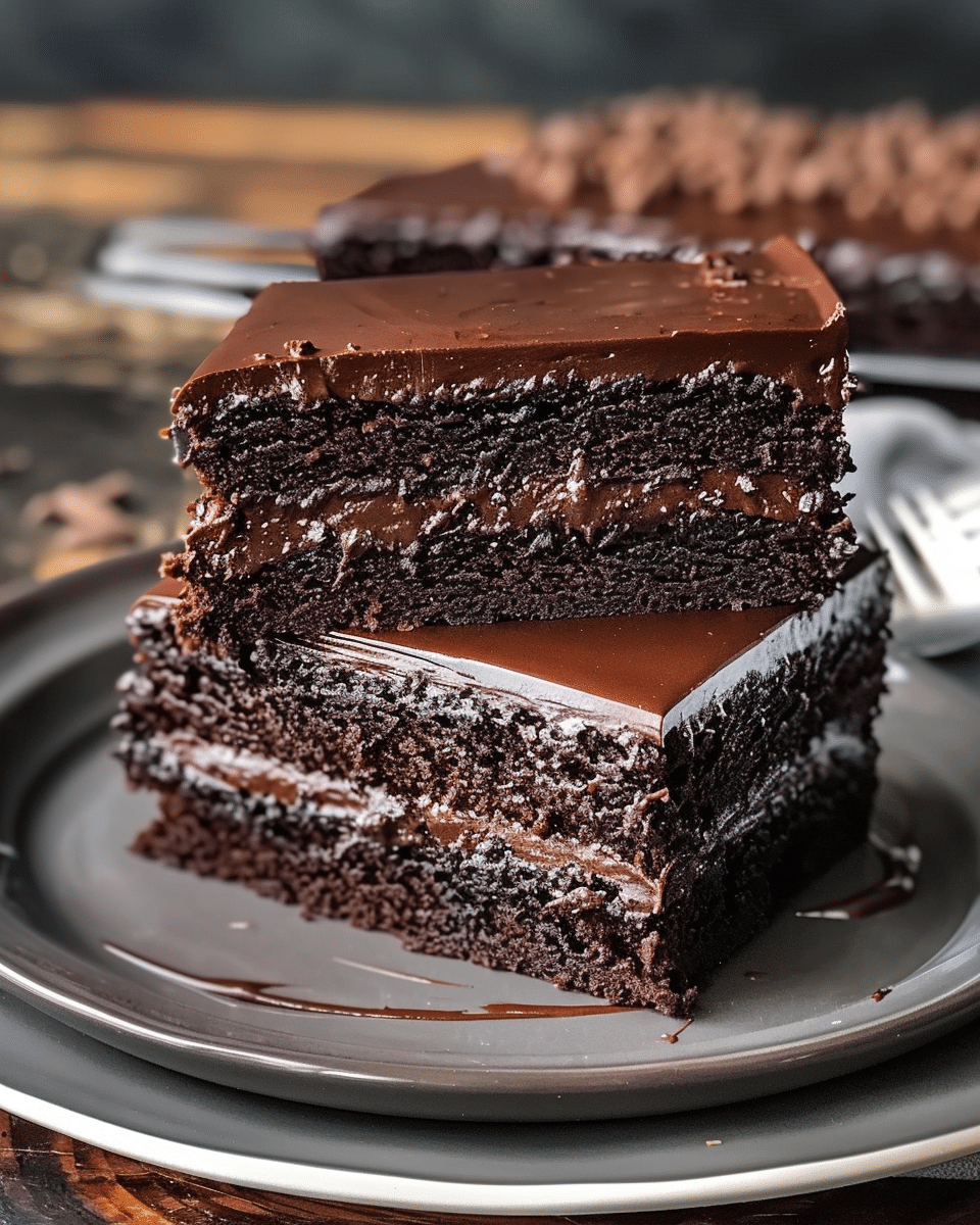 Flourless Chocolate Almond Cake with Greek Yogurt