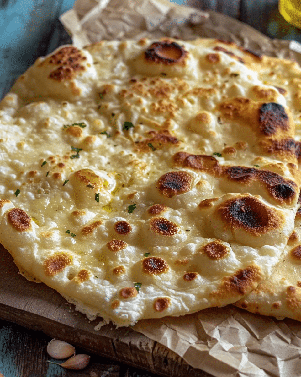2-Ingredient Cottage Cheese Flatbread