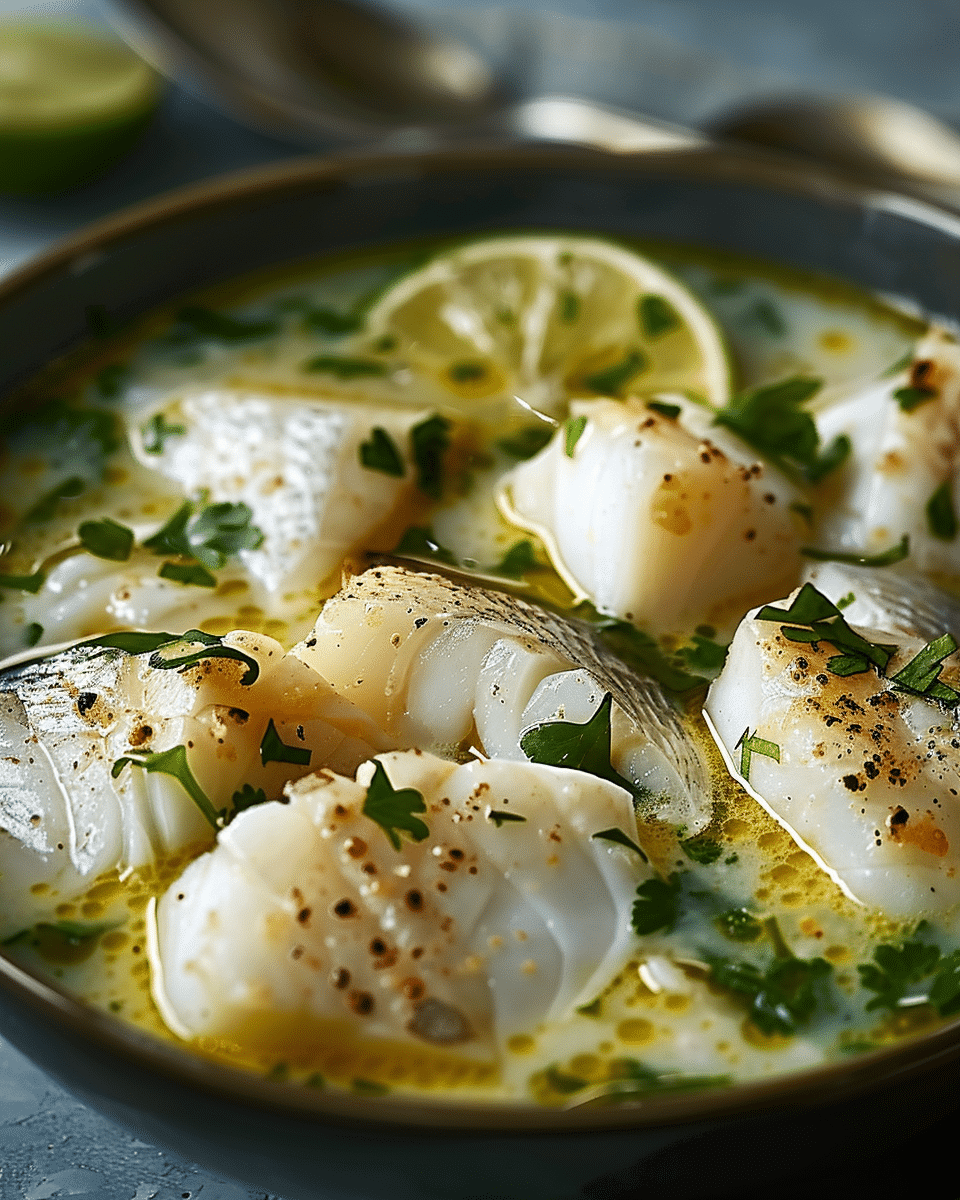 Coconut Lime Fish Soup
