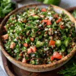 Protein Paked Lentil Tabbouleh