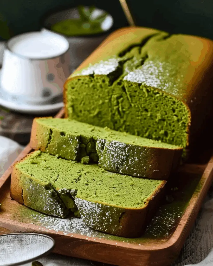 Matcha Pound Cake
