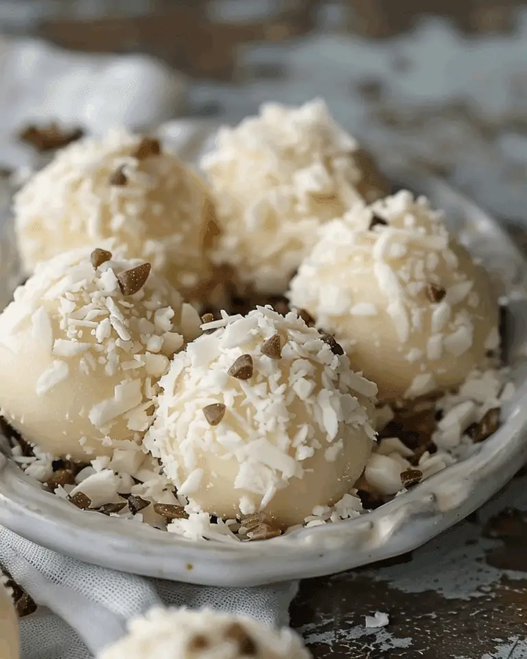 No-Bake Chocolate Coconut Graham Balls