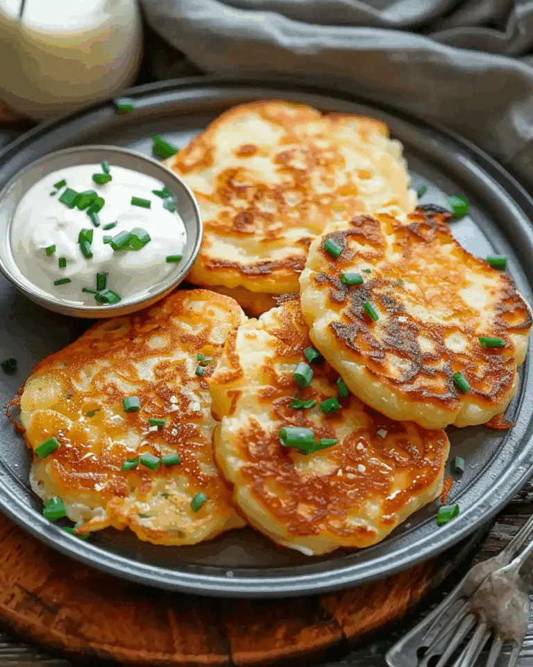 Crispy Korean Potato Pancakes (Gamjajeon)
