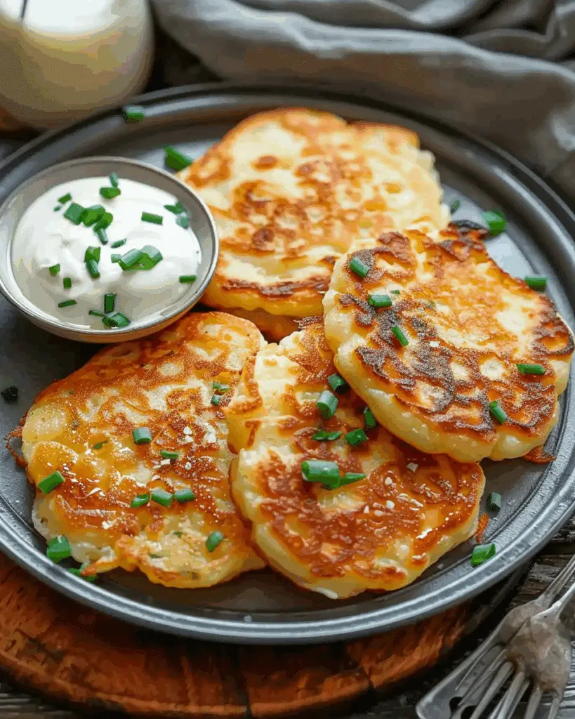 Crispy Korean Potato Pancakes (Gamjajeon)