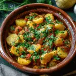 Moroccan-Spiced Vegetable Tagine with Harissa & Herbs