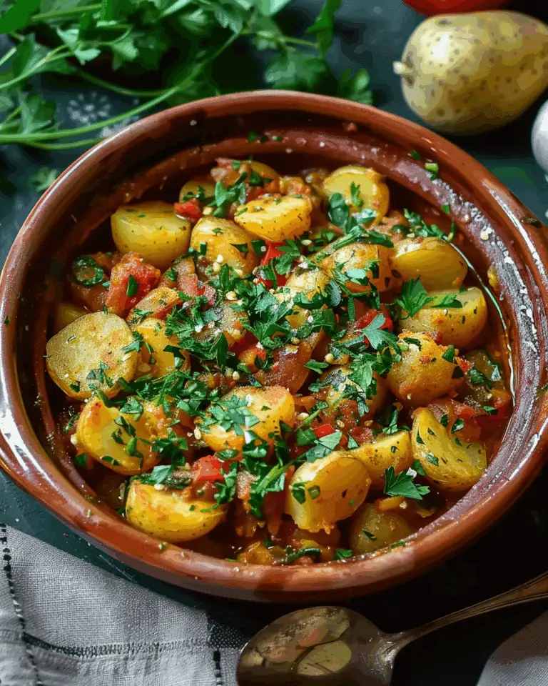 Moroccan-Spiced Vegetable Tagine with Harissa & Herbs