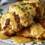 Pretzel Chicken with Mustard Sauce