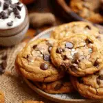 Brown Butter Pumpkin Chocolate Chip Cookies
