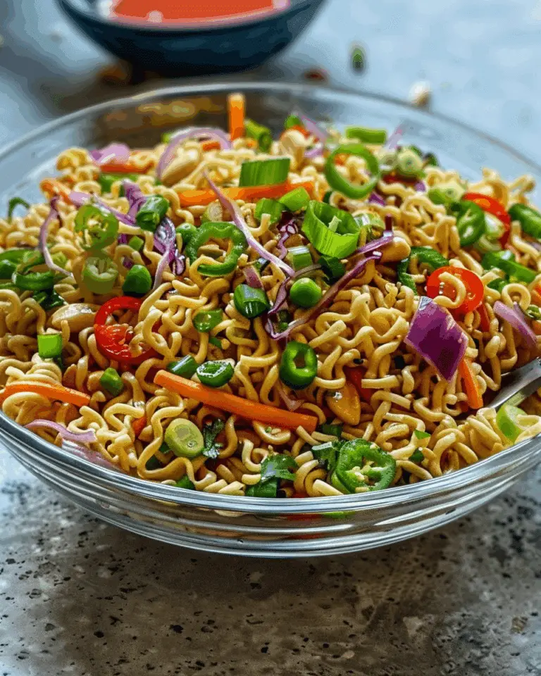 Crunchy Ramen Noodle Salad