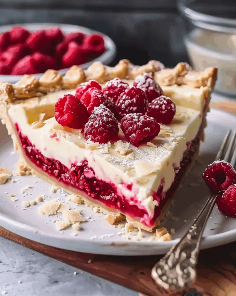 Vegan & Gluten‑Free Raspberry White Chocolate Tart