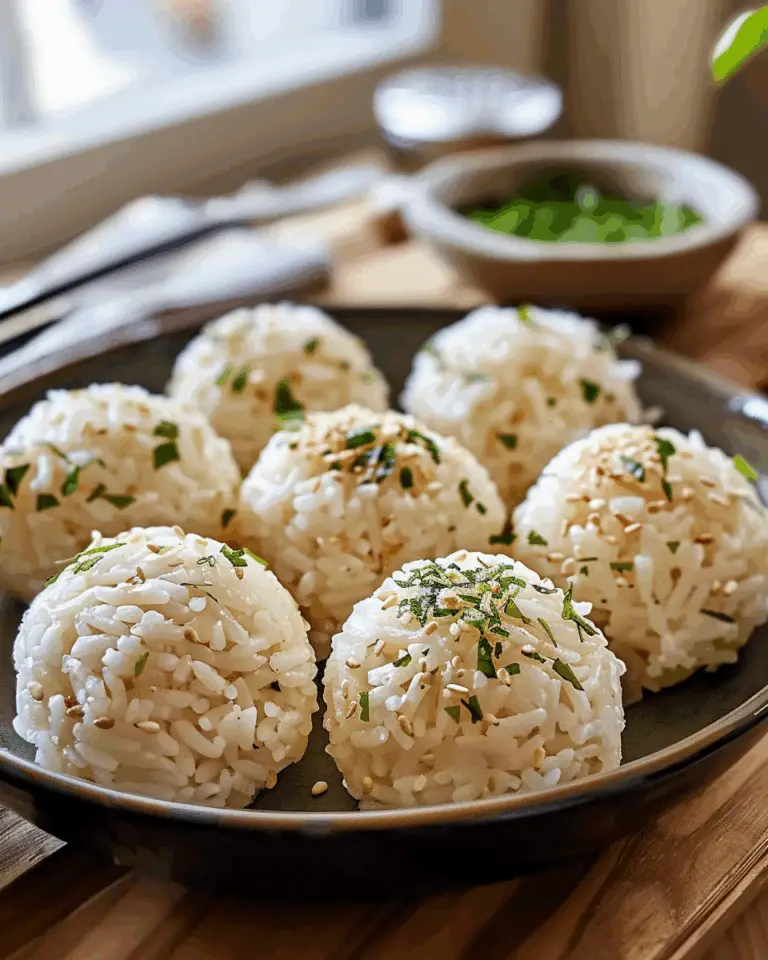 Korean Rice Balls (Jumeokbap) – Easy & Flavor-Packed