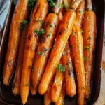 Maple Dijon Roasted Carrots