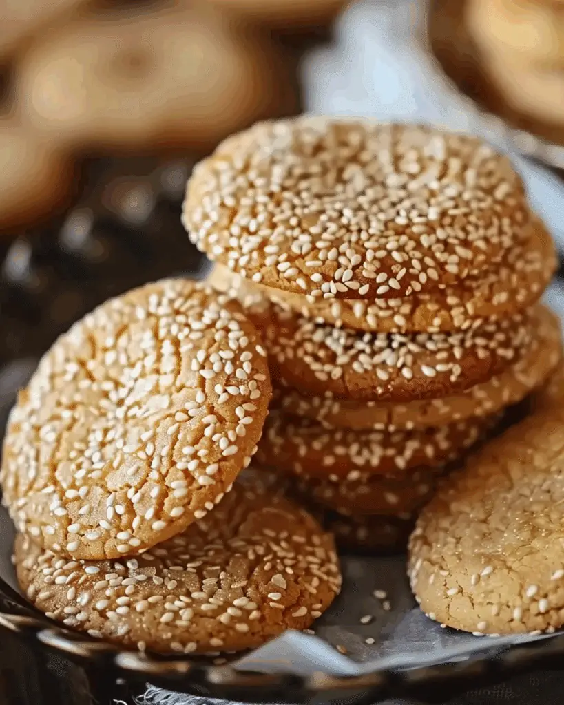 Crunchy Sesame Seed Cookies: A Nutty Delight