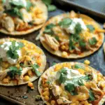 Crispy Baked Chicken Taco Tortillas