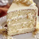 White German Chocolate Cake
