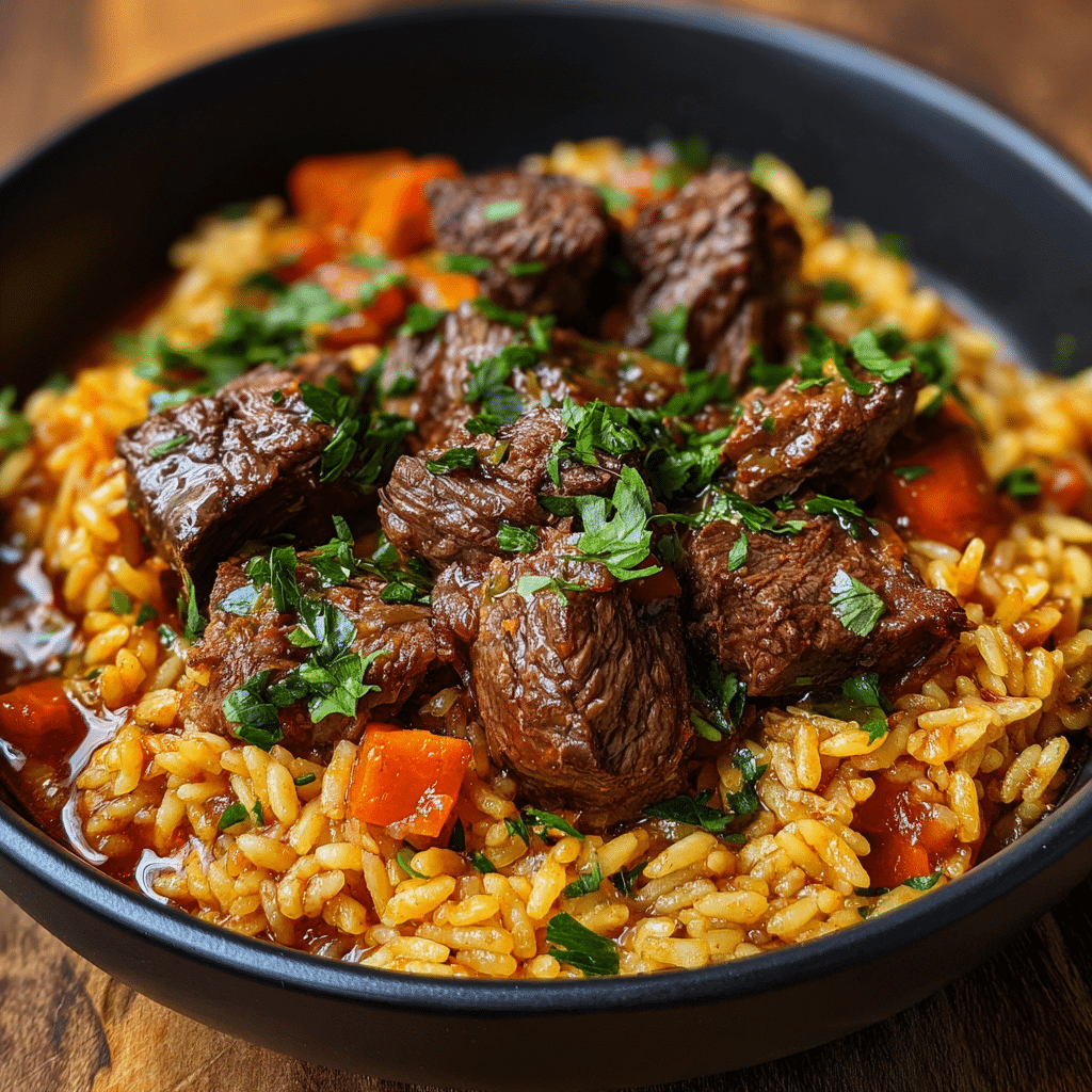 Beef Giouvetsi Recipe - Recipe Image